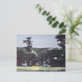 Night Landscape uit documentary still 2014 Briefkaart (Staand voorkant)