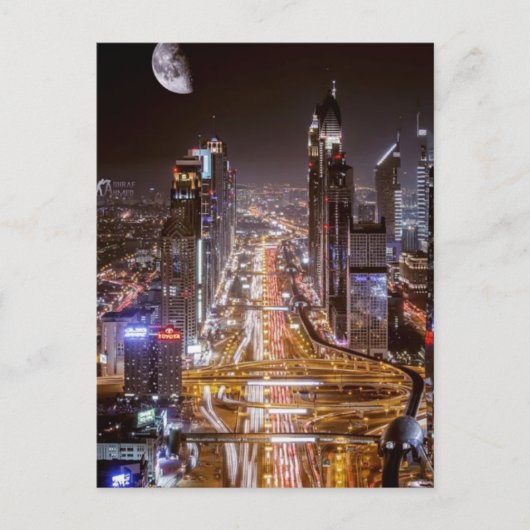 Night Life Briefkaart (Voorkant)