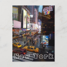 Night Life on Broadway - New York Briefkaart
