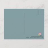 *'Night Light' design Briefkaart (Achterkant)