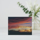 *'Night Light'-ontwerp Briefkaart (Staand voorkant)