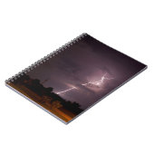 Night lightning Storm wolken Notitieboek (Linkerzijde)