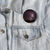 Night lightning Storm wolken Ronde Button 5,7 Cm (In situ)