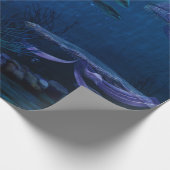 Night Lights Jellyfish Aquarium Cadeaupapier (Hoek)