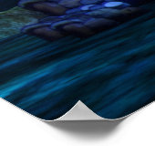 Night Lights Jellyfish Aquarium Poster (Hoek)