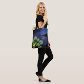 "Night Lily" Tote Tote Bag (Op model)