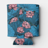 Night lotus garden blikjeskoeler (Achterkant)