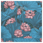 Night lotus garden stof (Swatch)