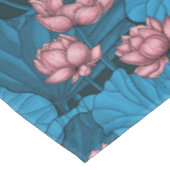 Night lotus garden tafelkleed (Gekanteld)