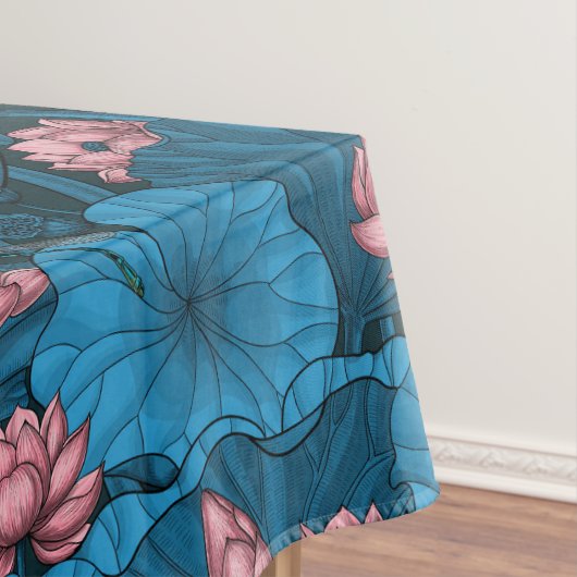 Night lotus garden tafelkleed (Voorbeeld)