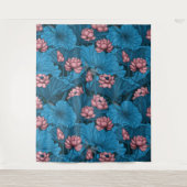 Night lotus garden wandkleed (Voorkant)