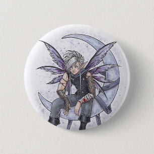 Night Lover Fairy Button