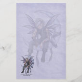 Night Lover Fairy Stationery Briefpapier (Voorkant)