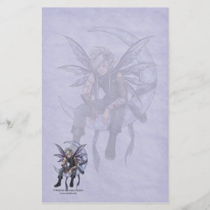 Night Lover Fairy Stationery Briefpapier