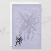 Night Lover Fairy Stationery Briefpapier (Voorkant / Achterkant)