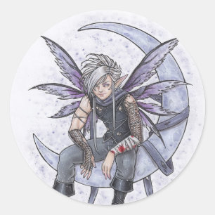 Night Lover Fairy Sticker