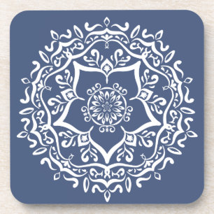Night Mandala Bier Onderzetter