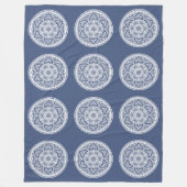 Night Mandala Fleece Deken (Voorkant)
