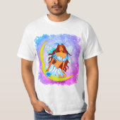 Night Moon Dream Fairy T-shirt (Voorkant)