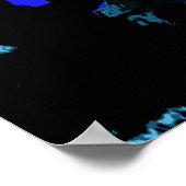 Night Moon Owl op een Poster van de Tak (Hoek)