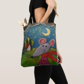 Night Mouse Canvas tas (Dichtbij)
