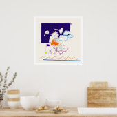 Night & Nap Drawings 11 by PBaud Archival Poster (Keuken)