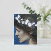 “Night - Noc” Fairy Art by Robert Hughes Briefkaart (Staand voorkant)