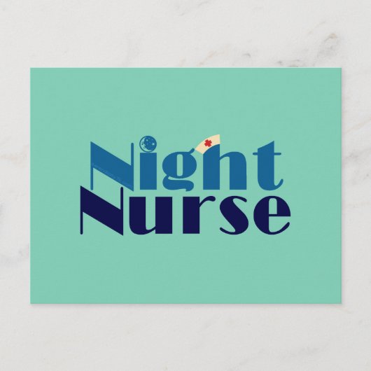 Night Nurse Briefkaart (Voorkant)