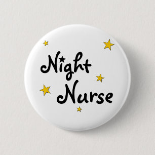Night Nurse Ronde Button 5,7 Cm