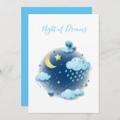 Night of Dreams Kaart (Voorkant / Achterkant)