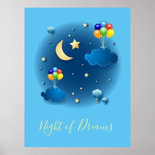 Night of Dreams Poster (Voorkant)