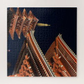 Night of Kaminarimon in Tokyo Japan Legpuzzel (Horizontaal)