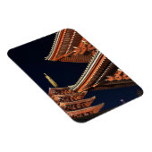 Night of Kaminarimon in Tokyo Japan Magneet (Rechterzijde)