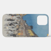 Night of Saruwaka-machi Ukiyo-e Japans Case-Mate iPhone Case (Achterkant (horizontaal))
