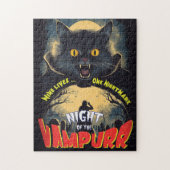 Night of the Vampurrr -  horror poster Legpuzzel (Verticaal)