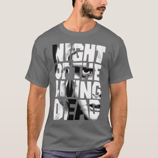 Night Ofhe Living Dead funny boy T-shirt (Voorkant)
