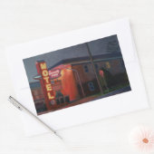 Night on Broadway 2003 Rechthoekige Sticker (Envelop)