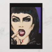 ‘Night on the Doorstep’ Painting Small-Scale Print Kaart (Voorkant)