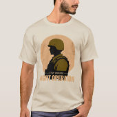Night Operator Vintage Tactisch T-Shirt (Voorkant)