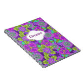 Night Orchid Paars notebook Notitieboek (Rechterzijde)