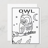NIGHT OWL (Voorkant / Achterkant)