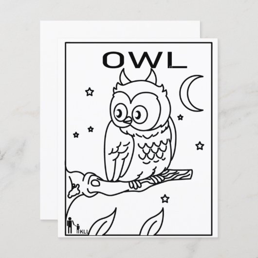 NIGHT OWL (Voorkant / Achterkant)