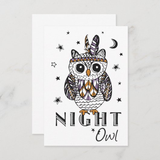 Night Owl Aankondiging (Voorkant / Achterkant)