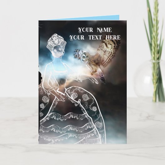 Night Owl and Lady Kaart (Voorkant)