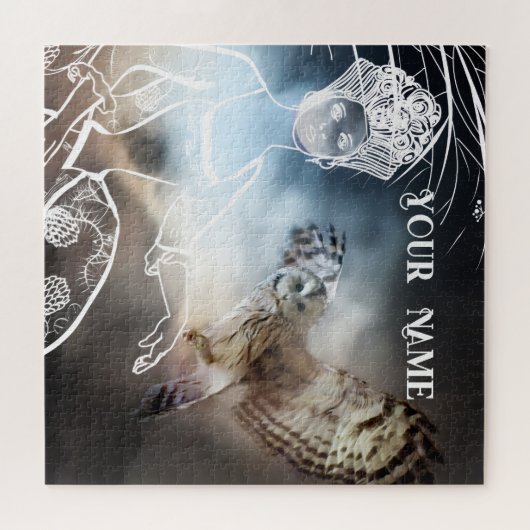 Night Owl and Lady Legpuzzel (Horizontaal)