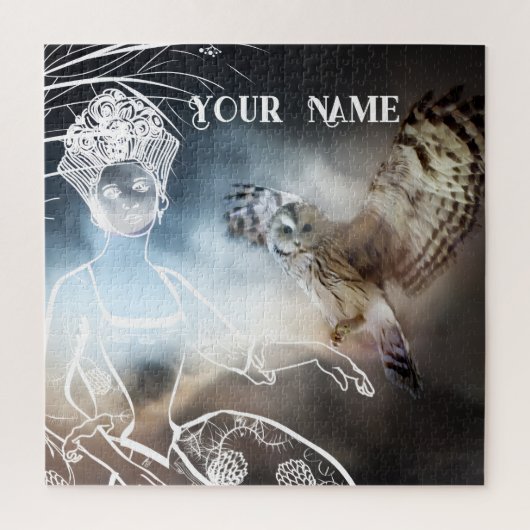 Night Owl and Lady Legpuzzel (Verticaal)