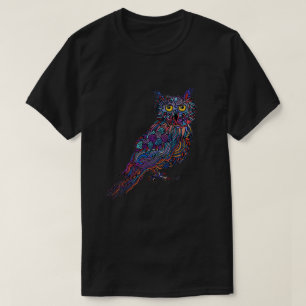 Night Owl Art van David T-shirt