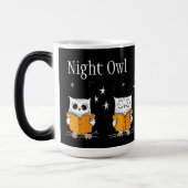 Night Owl Black Coffee All-Nighter Magische Mok (Links)