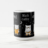 Night Owl Black Coffee All-Nighter Magische Mok (Midden)
