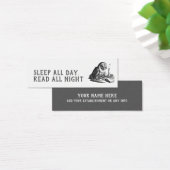 Night Owl Bladwijzer Mini Visitekaartjes (Bureau)